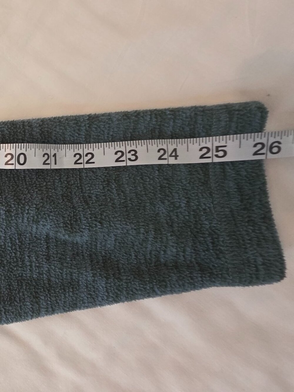 Eddie Bauer Quarter Zip Collared Men's Green & Blue Sweater, Size Medium - Picture 6 of 8